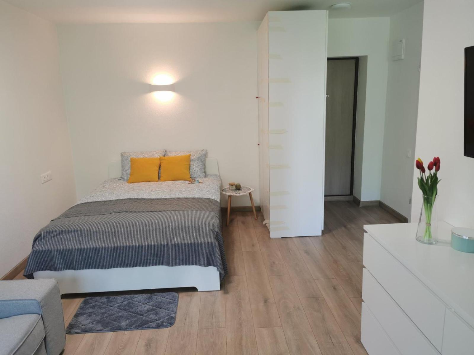 Modern Studio Baltijos, Self-Check-In, Free Parking Klaipėda Buitenkant foto