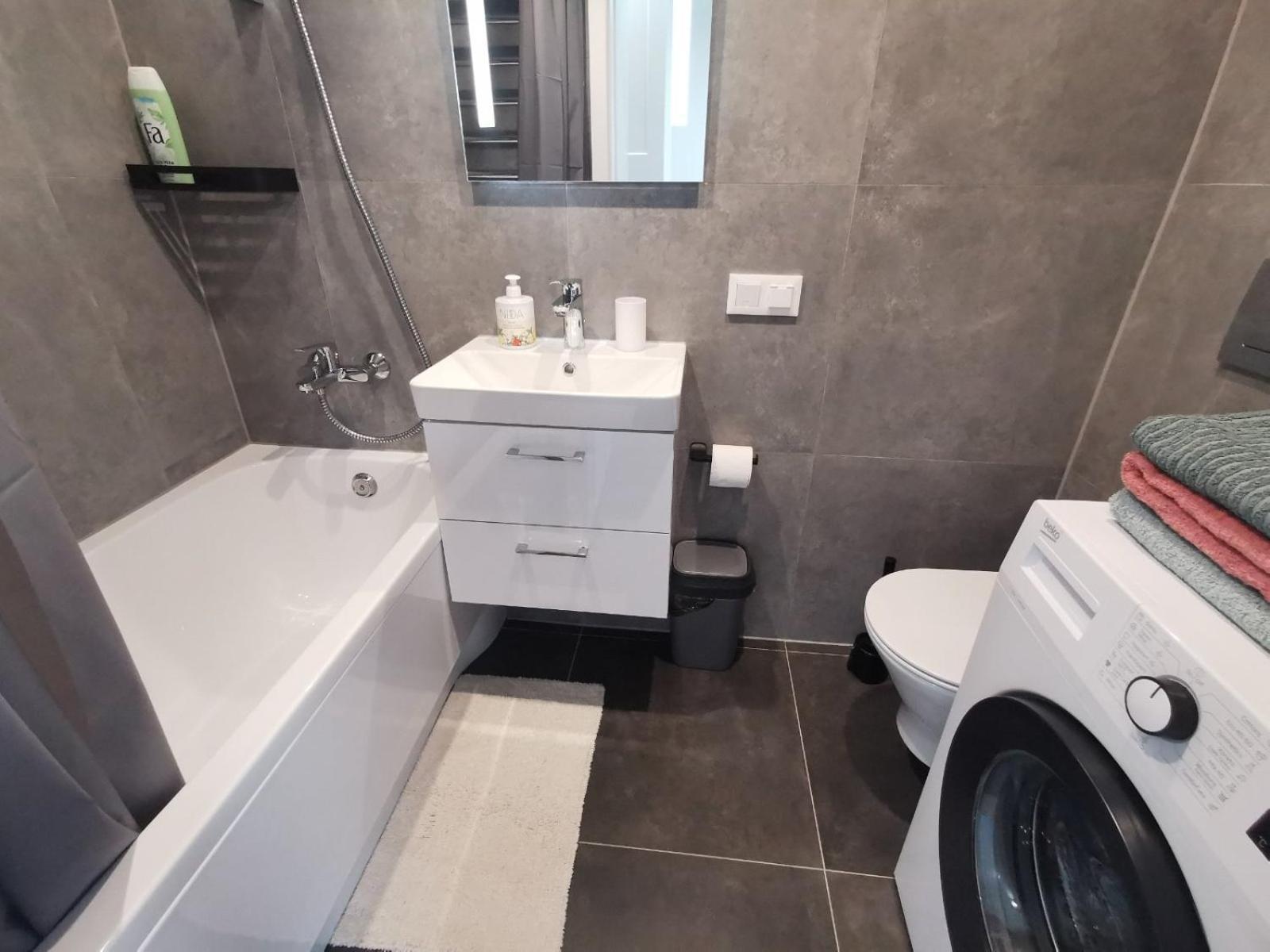 Modern Studio Baltijos, Self-Check-In, Free Parking Klaipėda Buitenkant foto