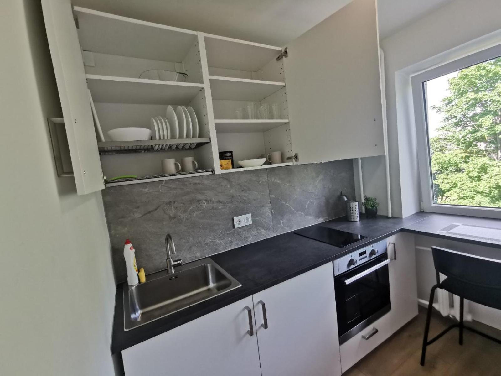 Modern Studio Baltijos, Self-Check-In, Free Parking Klaipėda Buitenkant foto